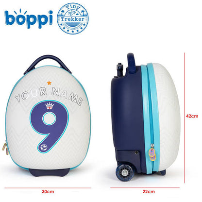 Boppi Football Wheeled Suitcase Assorted