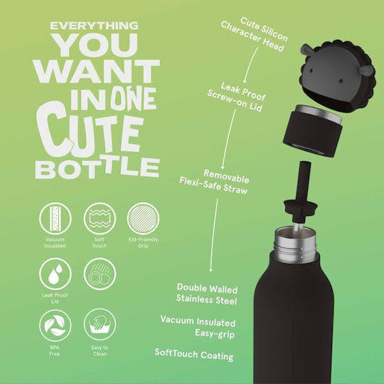 Asobu Black Sheep Insulated Water 460ml