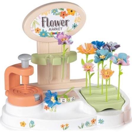 Smoby Flower Market Play Set