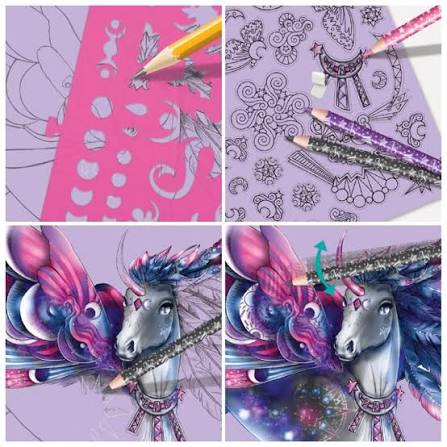 Nebulous Stars Creative Sketchbook Fantasy Horses