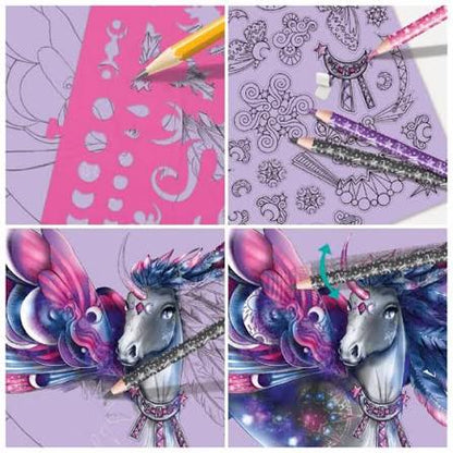 Nebulous Stars Creative Sketchbook Fantasy Horses