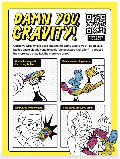 Big Potato Cards vs Gravity Game
