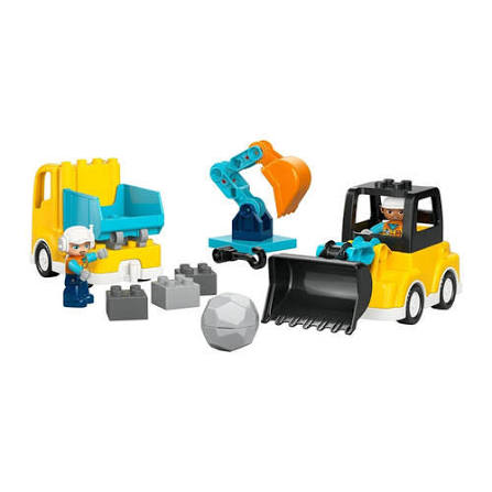 Lego Duplo 3-in-1 Construction Vehicles