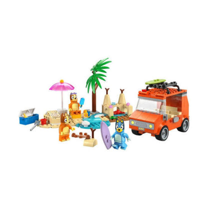 Lego Bluey Bluey's Beach & Family Car Trip