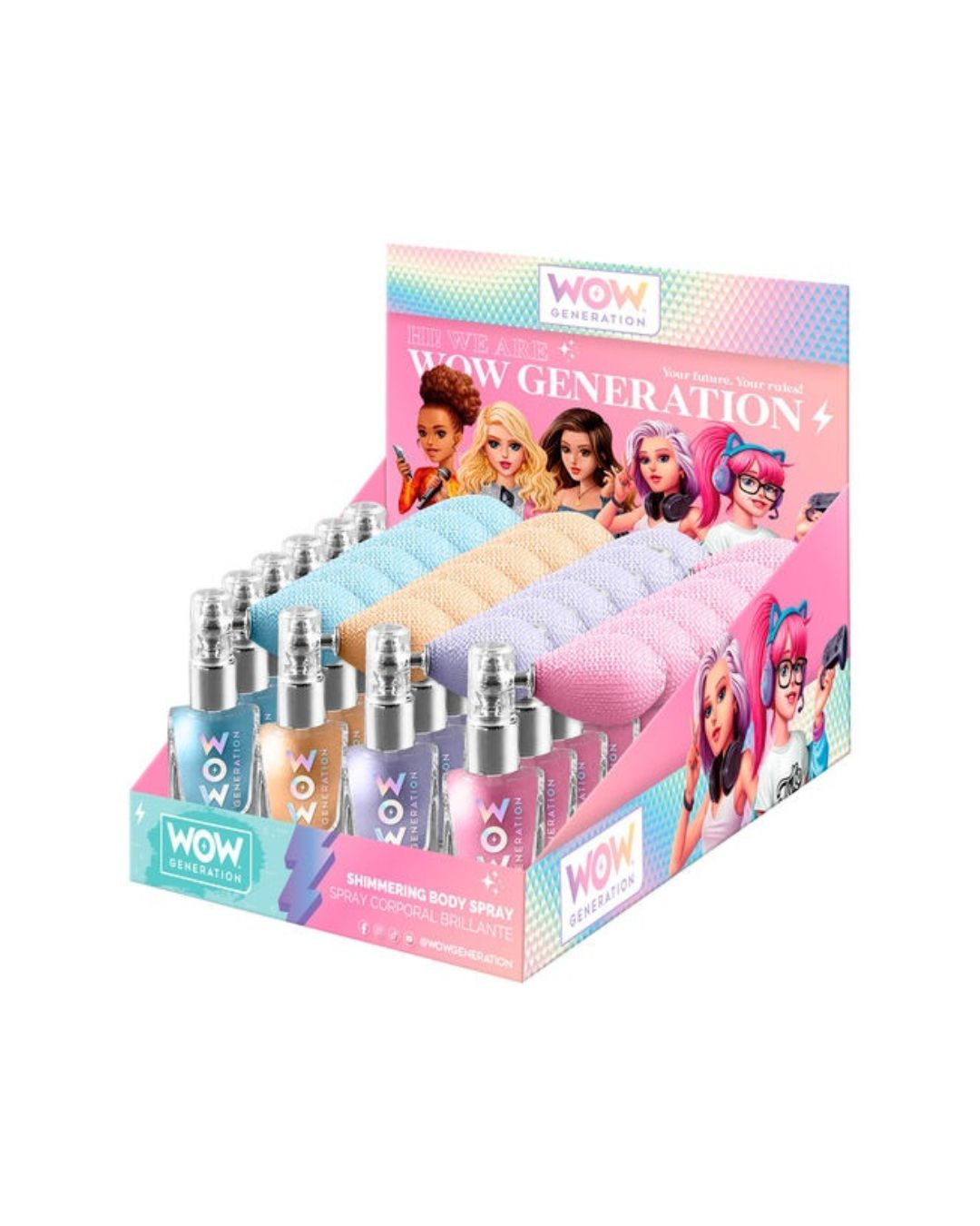WOW Generation Glitter Body Spray Assorted