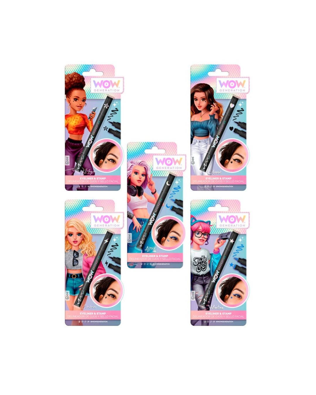 WOW Generation Eyeliner with Facial Seal Assorted