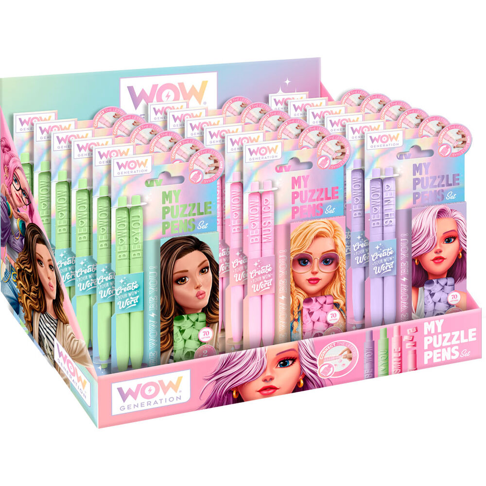 WOW Generation Puzzle Pens Assorted Series