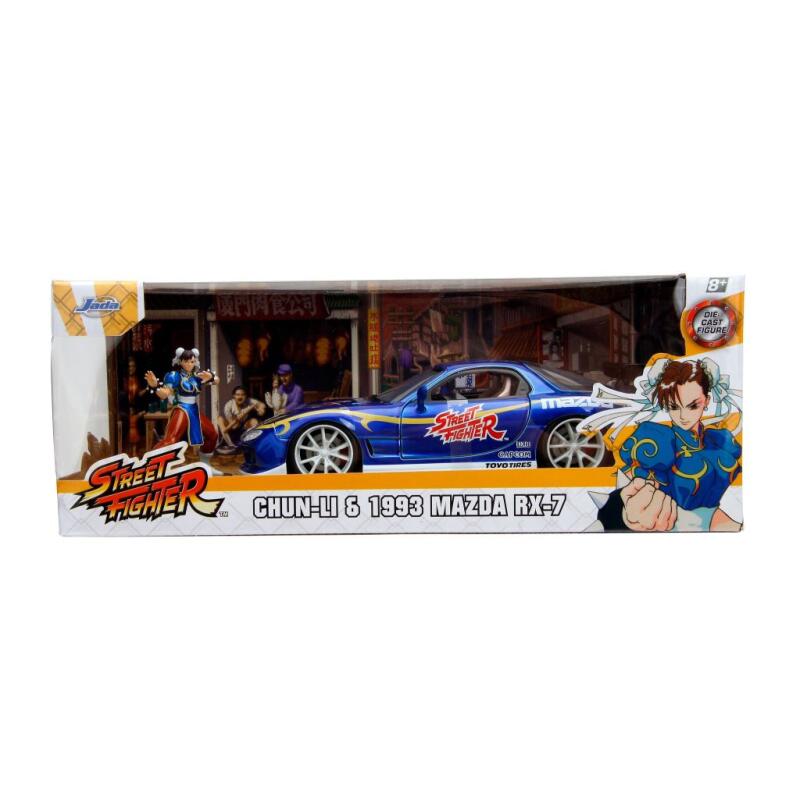 Jada Toys Street Fighter Chun-Li with Vehicle