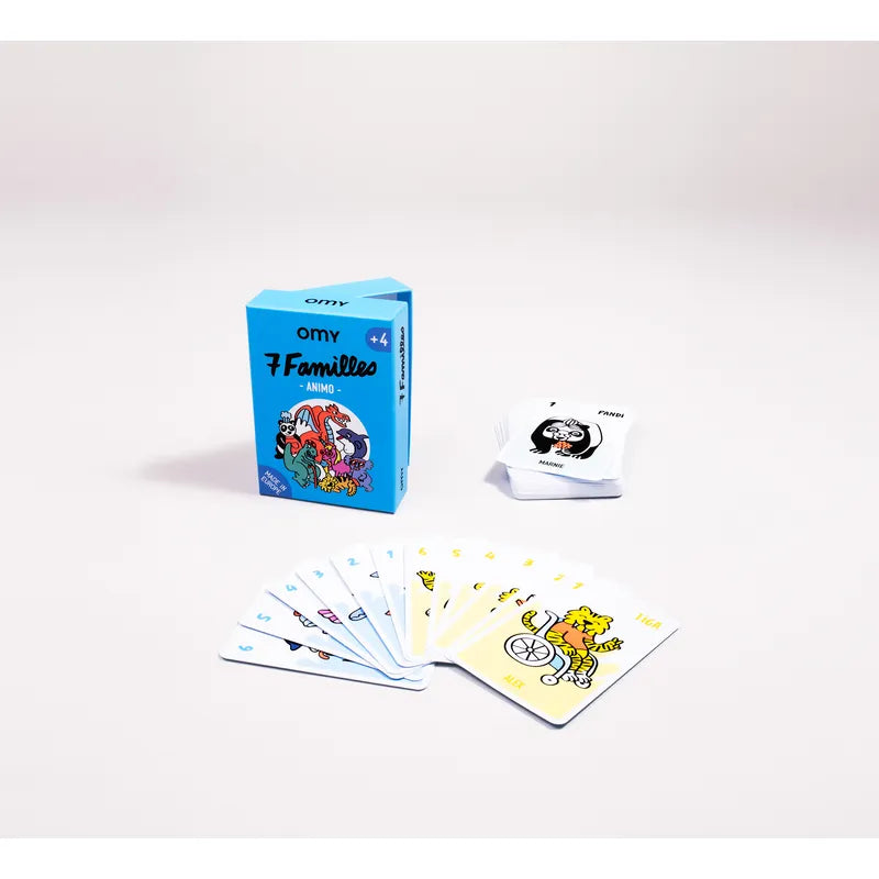OMY 7 Families Card Game