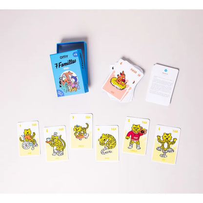 OMY 7 Families Card Game