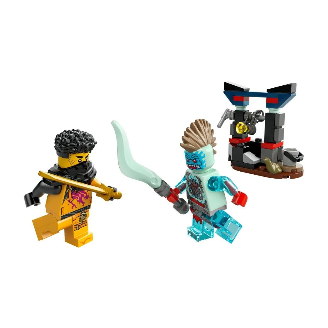 LEGO NINJAGO Arin vs. Dragonian Battle