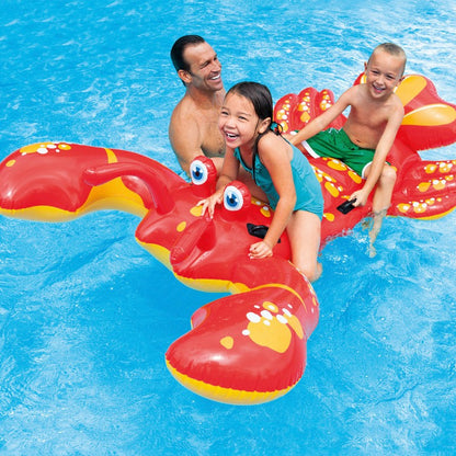 Intex Lobster Ride-On Inflatable Pool Float 213 x 137 cm