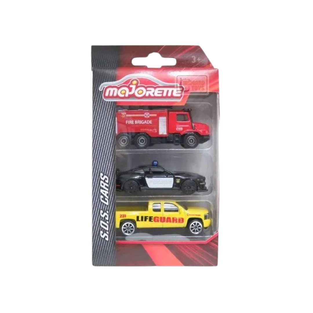 Majorette SOS Three Car Set