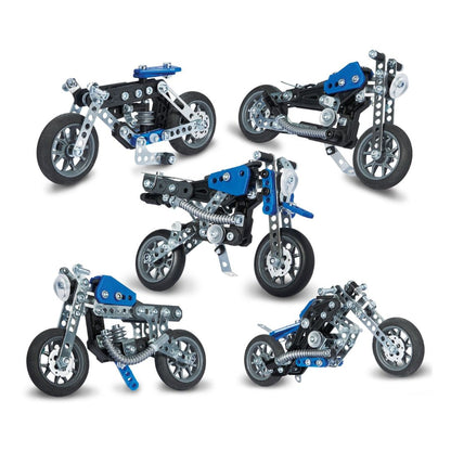 Meccano 5-in-1 Model Motorcycles