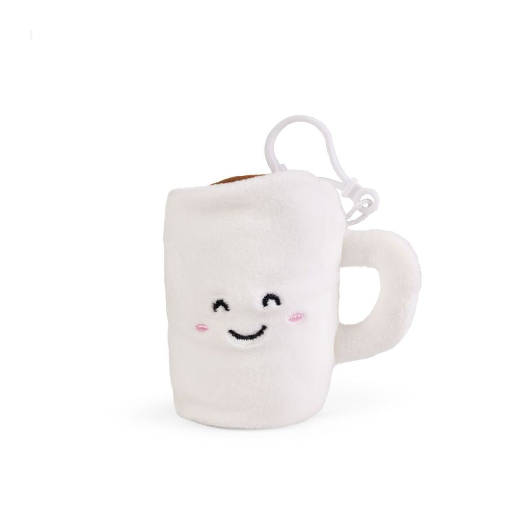 Coffee Shop Plush Keyrings Assorted