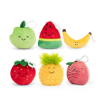 Keycraft Little Fruit Plush Keyring Assortment