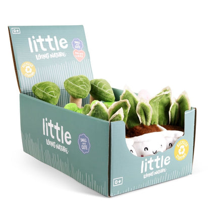 LITTLE Living Nature Green Plant Plush