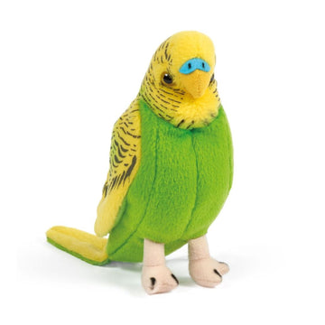 Living Nature Yellow Budgerigar Plush with Sound