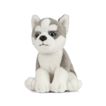 Living Nature Husky Puppy Plush