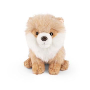 Living Nature Pomeranian Plush Dog