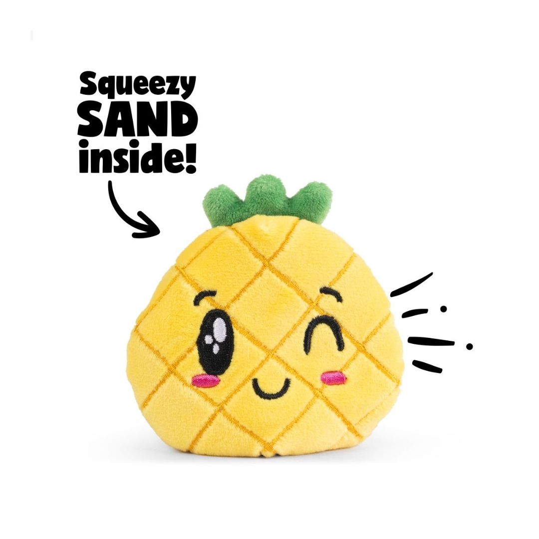 Keycraft Fruit Sand Plushies Sensory Toy
