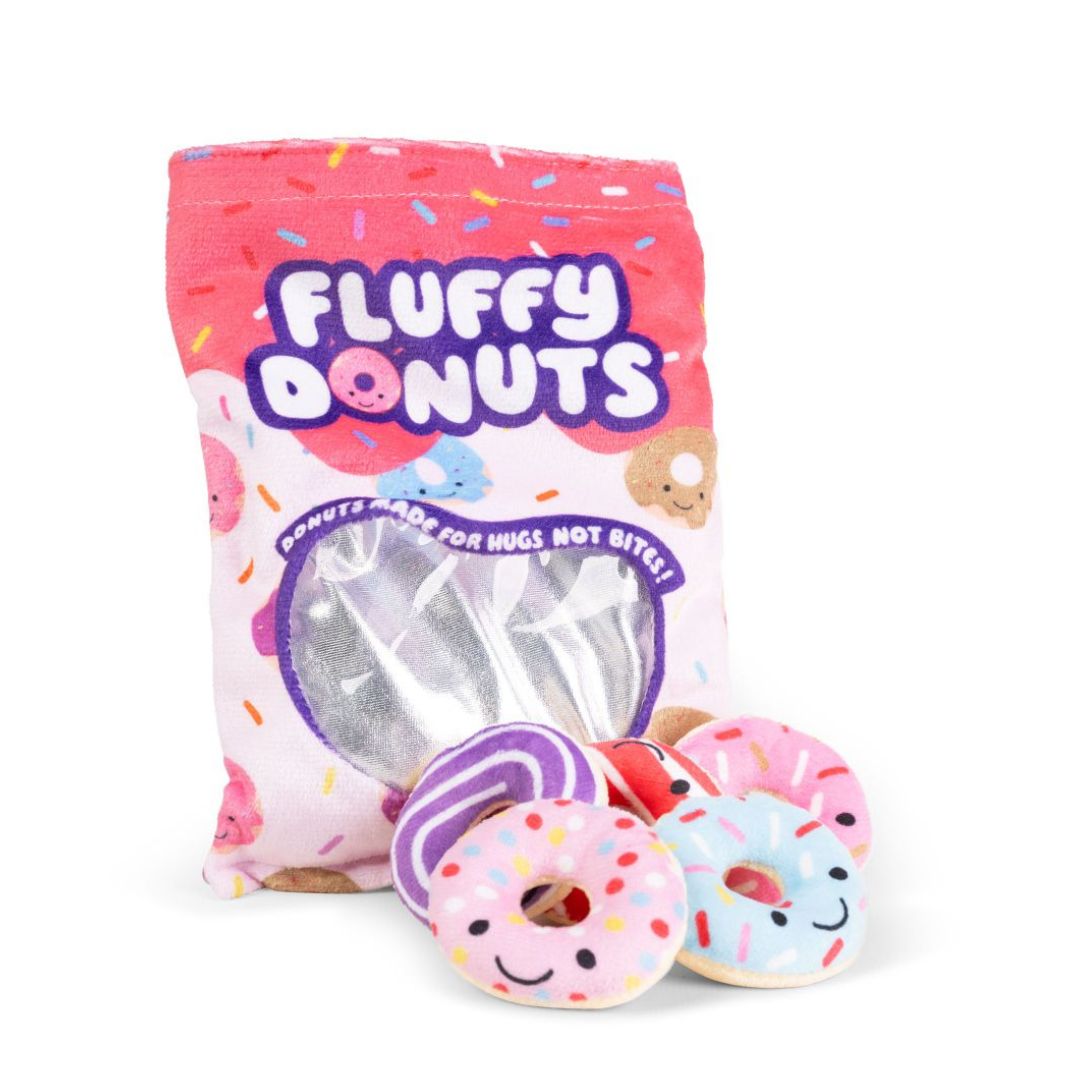 Keycraft Fluffy Doughnuts Squishy Snacks