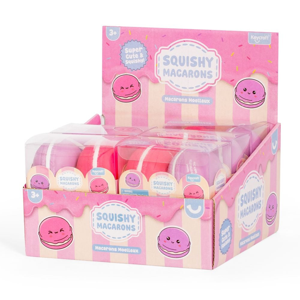 Keycraft Squishy Macarons 2-Pack