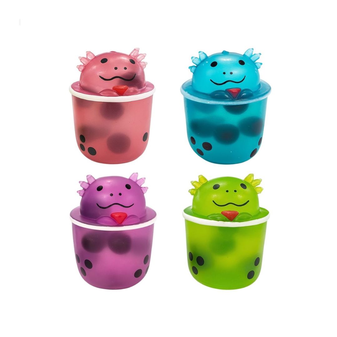 Keycraft Axolotl Boba Squish Sensory Toy