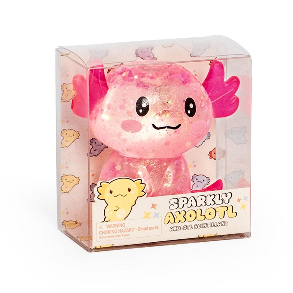 keycraft Sparkly Squishy Axolotl