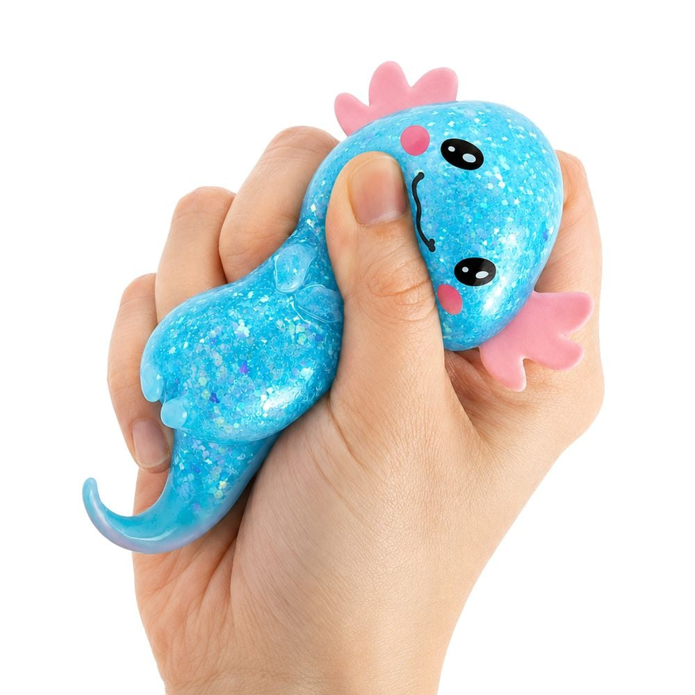keycraft Sparkly Squishy Axolotl