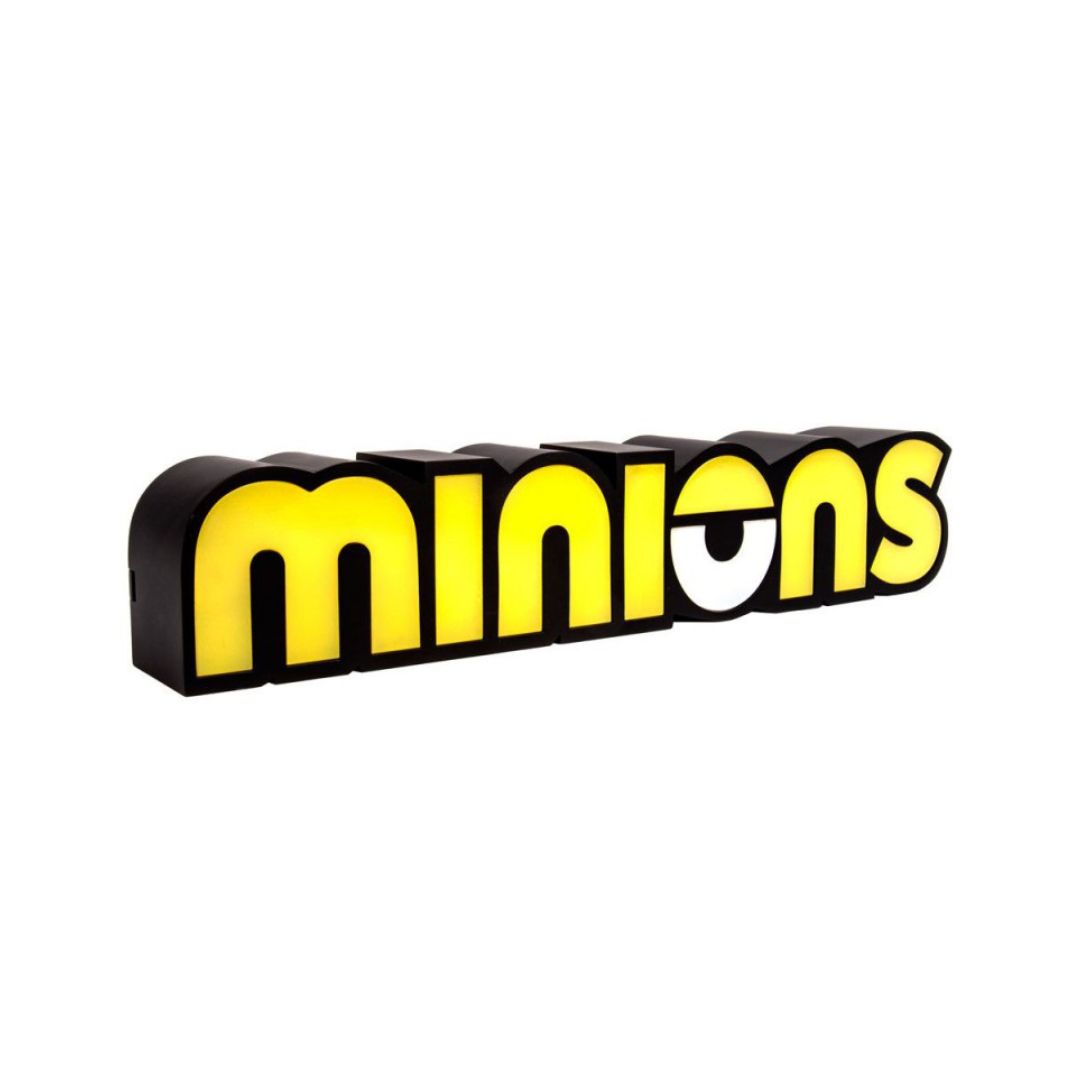 Minions LED Light-Up Logo Wall Sign