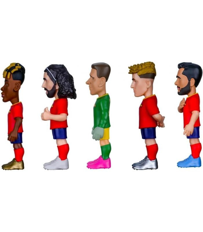 MINIX Spain National Team World Pack - 5 Collectible Figurines
