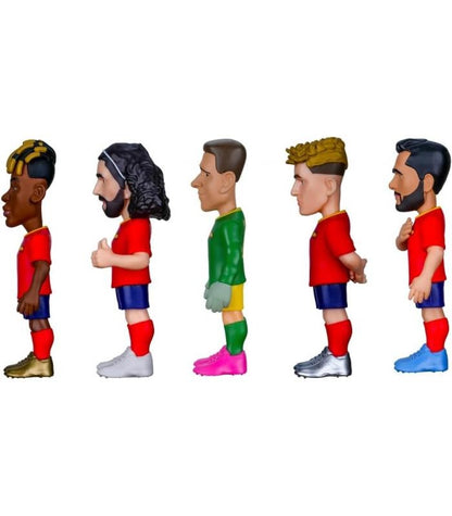 MINIX Spain National Team World Pack - 5 Collectible Figurines