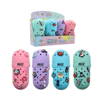 Must Silicone Pencil Pouch Assorted