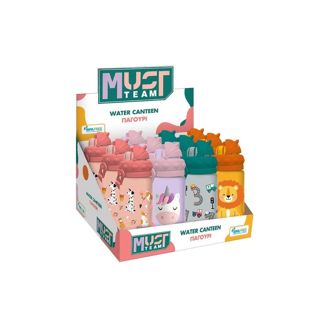 Must Water Bottle 430ml Assorted Designs