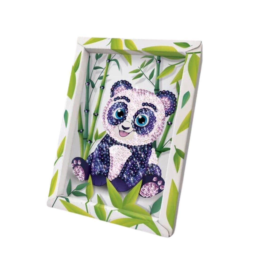 Lansay Sequin Collection Panda Creative Toy