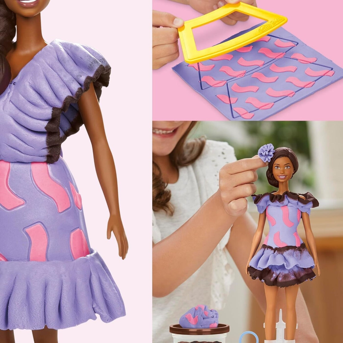 Hasbro Play-Doh Barbie Fashionista Ruffles Set