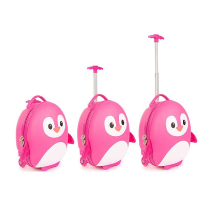 Boppi Penguin Wheeled Suitcase Assorted