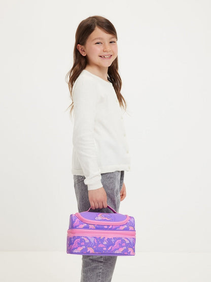 Smiggle Purple Unicorn Lunch Bag