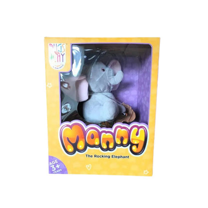 Pugs Manny Rocking Elephant Interactive Plush Toys