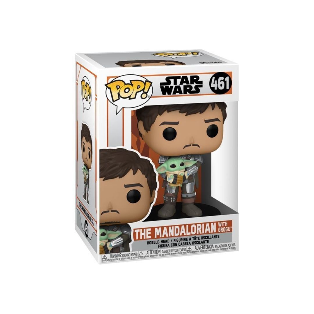 Funko Pop! The Mandalorian – Mando Holding Child