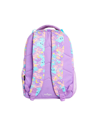 Smiggle Kawaii Blue Space Cat Backpack