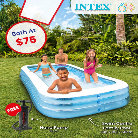 Intex Swim Centre Family Pool Bundle Deal