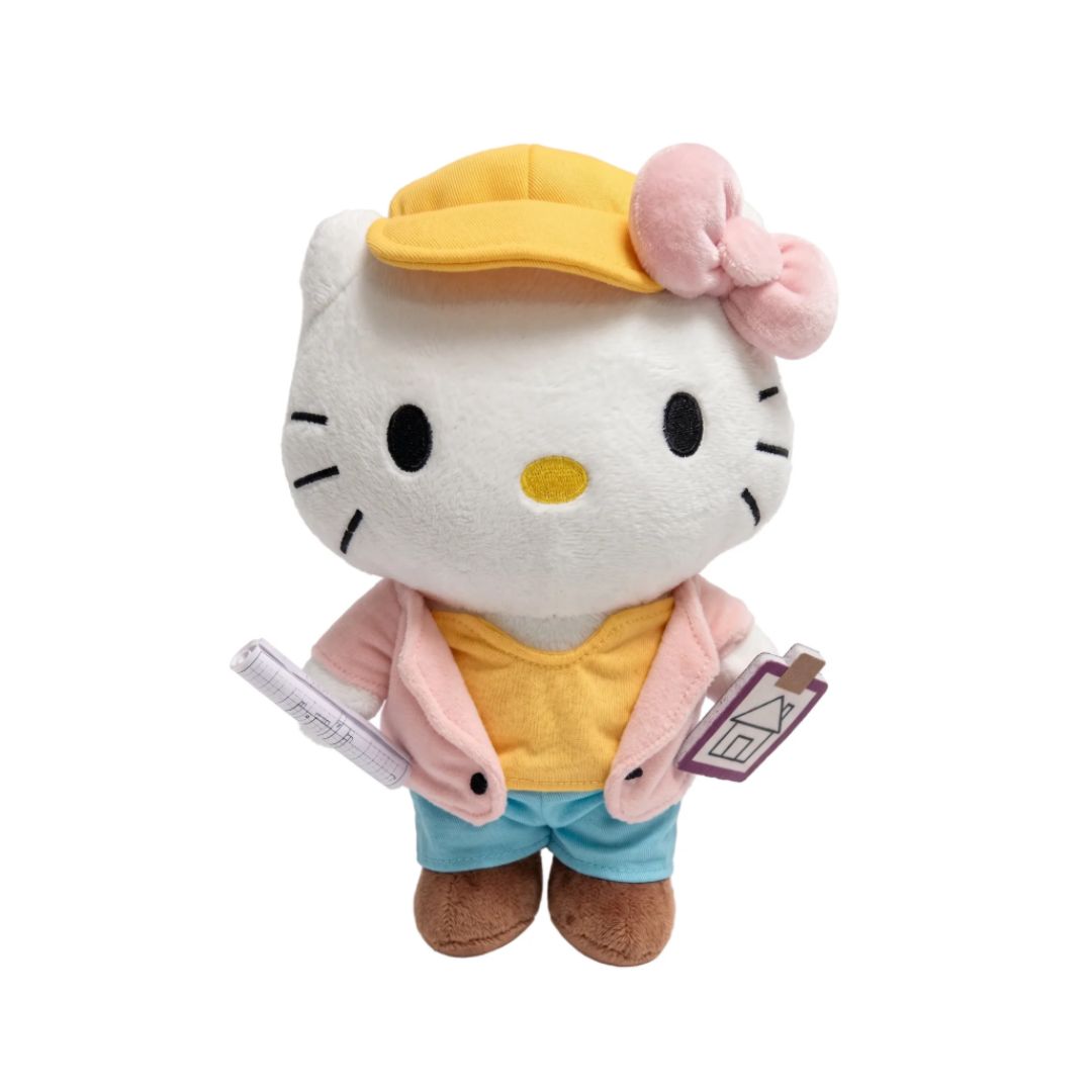 Hello Kitty Plush Bright Architect 25cm