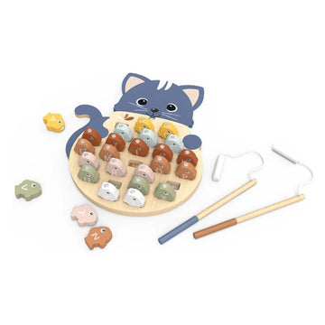 Speedy Monkey Alphabet Fishing Game