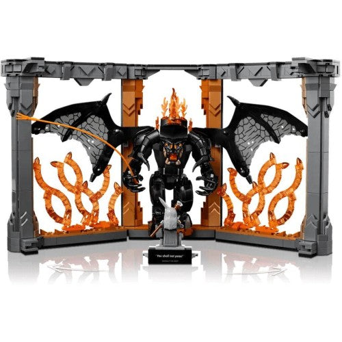 Lego Icons The Lord of the Rings Balrog Book Nook