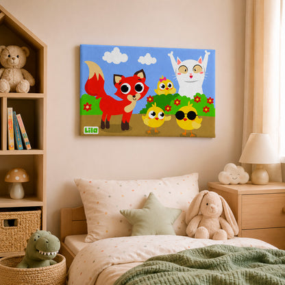 Lila TV Paint by Numbers Kit - Hayawenet