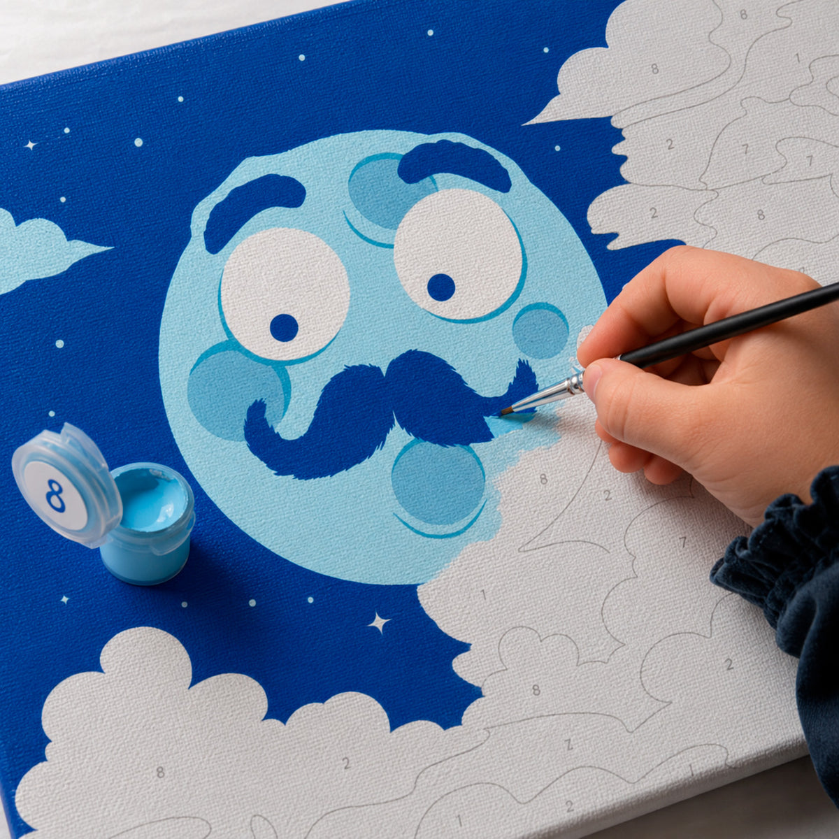 Lila TV Paint by Numbers Kit - Amar