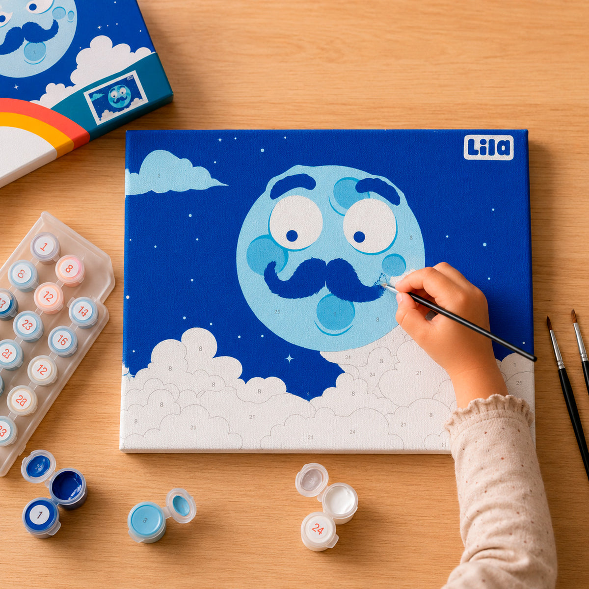 Lila TV Paint by Numbers Kit - Amar