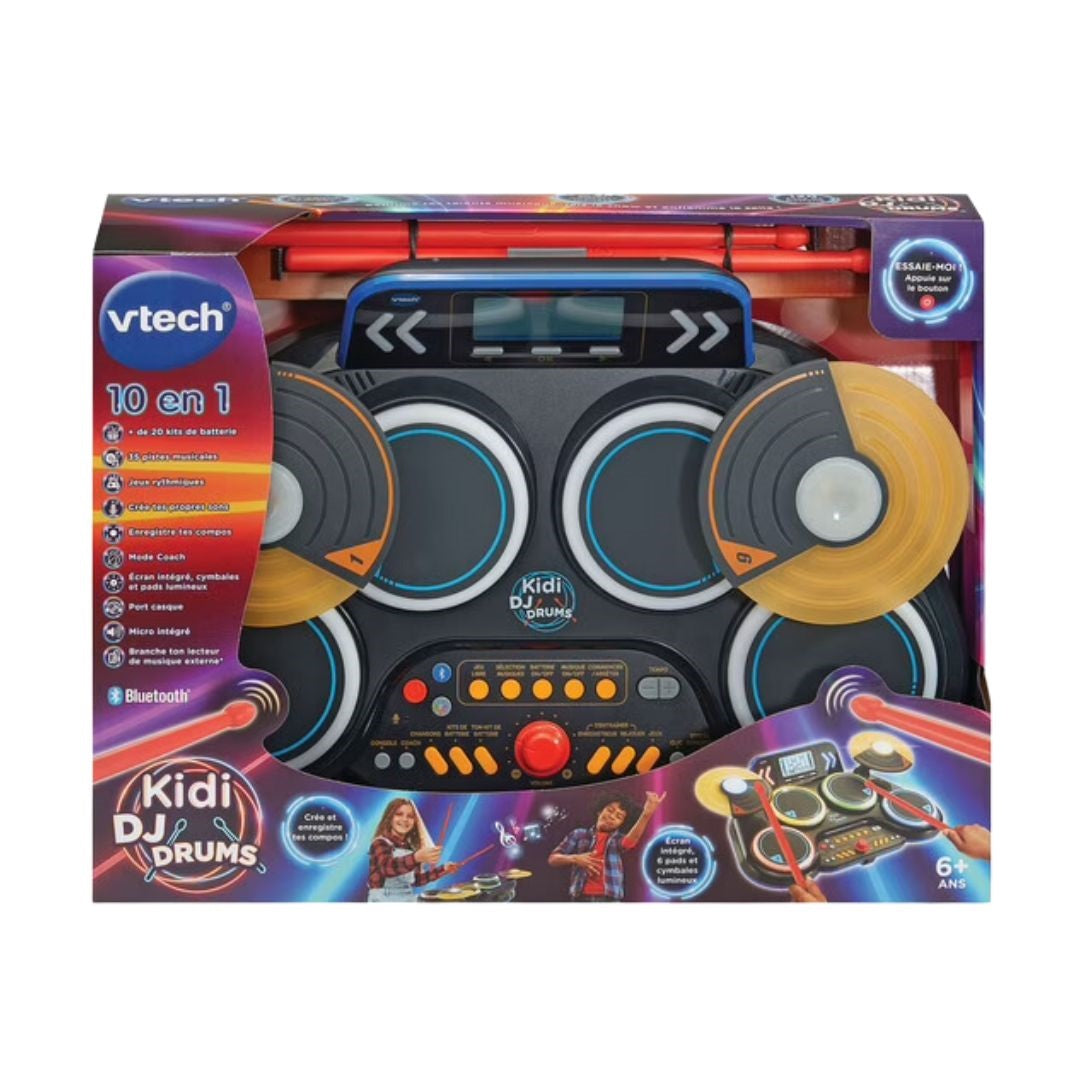 Vtech Kidi DJ Drums 10 En 1 Musical Toy